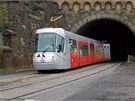 Tramvaj koda 14T s designem od firmy Porsche