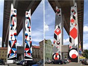Nuselský most ve znamení street artu (vizualizace)