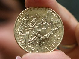 Libereck kraj si nechal v esk mincovn vyrazit vlastn dukt 40 Krajnk.