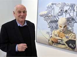 Theodor Pi�t�k se svým dílem