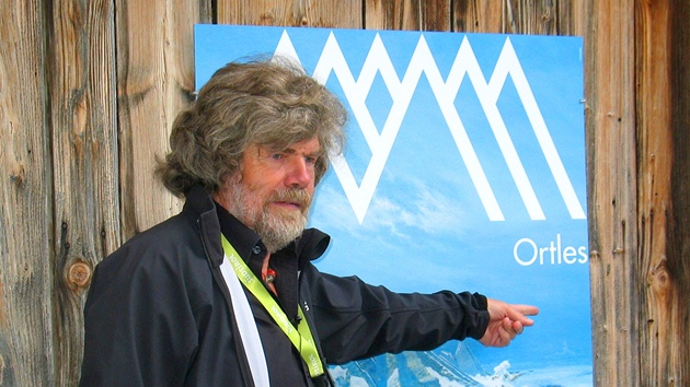 Messner představuje podzemní muzeum Ortles