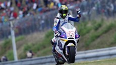 Brnnský rodák Karel Abraham bude letos na domácí pd bojovat o svtový titul v královské kubatue (na snímku z loského závodu MotoGP v Brn).