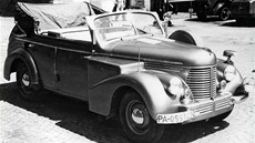 Kabriolet koda Rapid na plynový pohon pro Hermanna Göringa (1943)