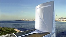 Ekologický mrakodrap Solar City Tower v brazilském Riu