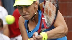 KONÍ. Nmecká tenistka Sabine Lisická vypadla na US Open pekvapiv u v