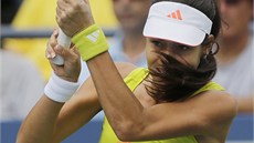 PO ÚDERU. Ana Ivanoviová na US Open.