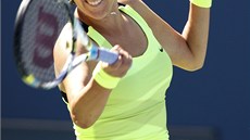 FOREHAND. Viktoria Azarenková v utkání US Open.