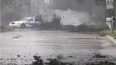 New Orleans bhem hurikánu Isaac. (29. sprna 2012)