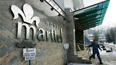 Hotel Marttel v Karlových Varech - Drahovicích.