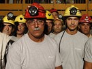 Protest horník na Sardinii (29. srpna 2012)