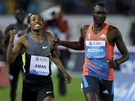 FAVORIT PROHRÁL. David Rudisha (vpravo) na mítinku Diamantové ligy v Curychu