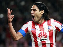 TI. Tolik gl naszel Falcao z Atltika Madrid za jedin poloas do st