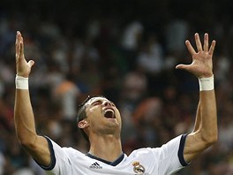 DOKZALI JSME TO. Cristiano Ronaldo z Realu Madrid js po vtzstv ve