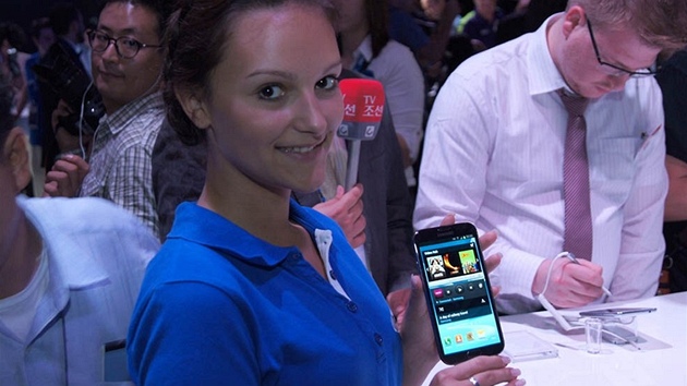 Premira Samsungu Galaxy Note II v Berln