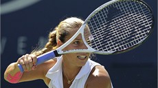DÁL. Dominika Cibulková u je na US Open ve tetím kole.