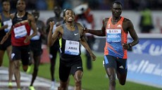 FAVORIT PROHRÁL. David Rudisha (vpravo) na mítinku Diamantové ligy v Curychu