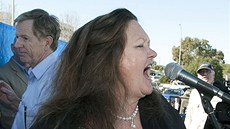 Jedna z nejbohatích en svta Australanka Gina Rinehartová. Snímek byl poízen