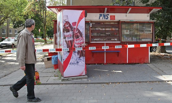 Zlodji vykrádali i trafiky, kde brali cigarety a alkohol. Ilustraní snímek