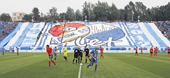Na klubové výroí nezapomínají ani fanouci Baníku Ostrava.