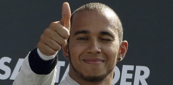ZÁVOD NA JEDNIKU. Lewis Hamilton vládl závodu v Monze od zaátku do konce.
