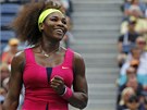 DVAKRÁT 6:0. Americká tenistka Serena Williamsová rozdrtila v osmifinále US