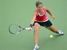 Italská tenistka Sara Erraniová hraje ve tvrtfinále US Open proti kamarádce