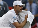Americký tenista Andy Roddick práv dohrál poslední utkání své kariéry. Prohrál