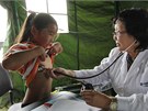 Do odlehlých oblastí vyráí celkem tyi mobilní kliniky, které mongolským