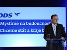 Petr Neas pi zahájení kampan pro podzimní volby