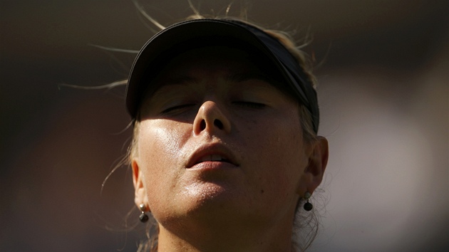 TO NEN DOBR. Maria arapovov provala v semifinle US Open slab chvli.