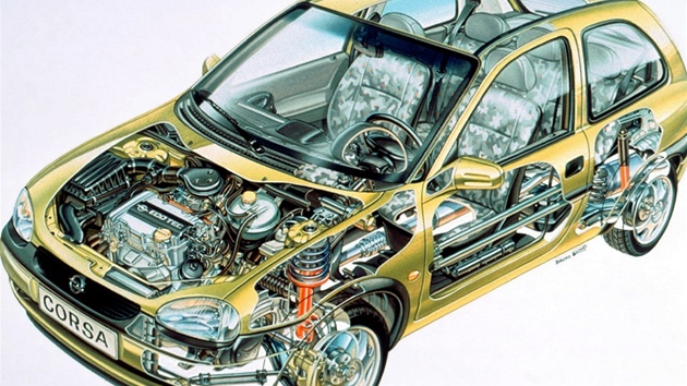 Corsa druh generace pivezla v roce 1994 obl tvary. Hlavn lo ale o pelomov model pro esk trh. Prv corsa v roce 1994 rozpoutala na eskm trhu cenovou vlku mezi auty. Opel tehdy piel s cenovkou 234 900 korun za model Corsa Eco. Cenovkou se tak piblila tehdy na tuzemskm trhu dominujc kod Felicii.