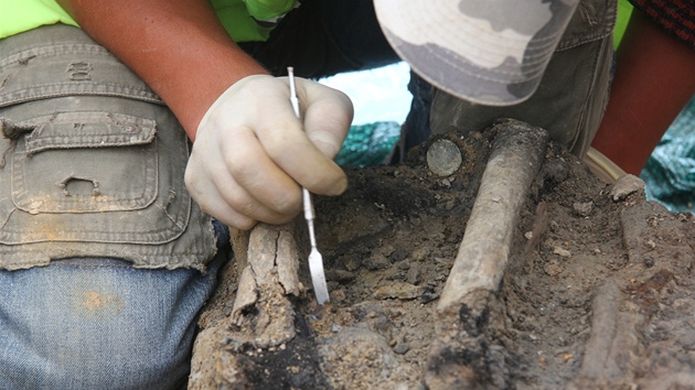 Archeologov objevili na mst starho pohebit v Liberci kostry star a 400 let.
