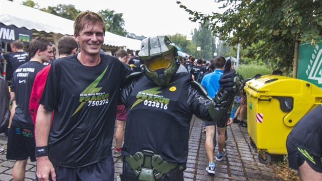 Do závodu We Run Prague se p�idal i kosmonaut.