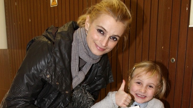 Ivana jireov s dcerou Sofi