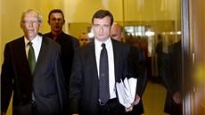 David Rath pichází ve Snmovn na jednání mandátového a imunitního výboru. (3.