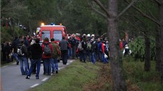 Havárie pi rallye (ilustraní foto)