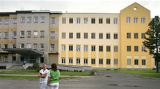 Nov zrekonstruovaná ást pavilonu B chebské nemocnice.