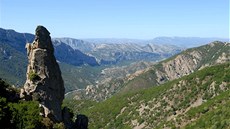Moské panorama národního parku Gennargentu