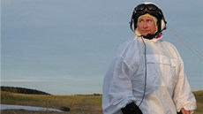 Vladimir Putin tentokrát využil sebepropagaci záslužný čin(5. září 2012)