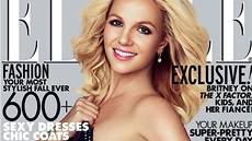 Britney Spears na obálce magazínu Elle (íjen 2012)
