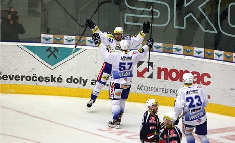 Radost hokejist Komety Brno