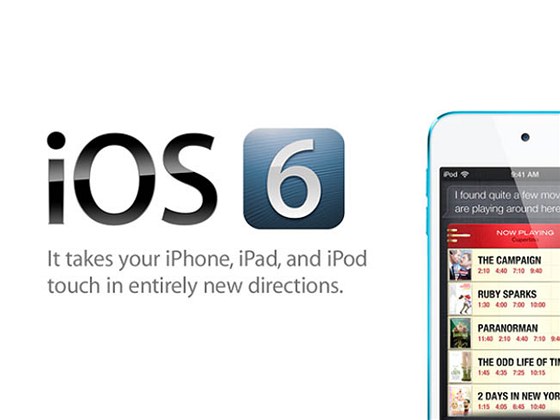 Apple uvolnil nový systém iOS 6 pro iPhone.