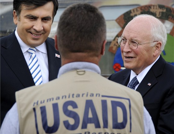 USAID pomáhala i v Gruzii po krátké válce s Ruskem. Nkdejí americký