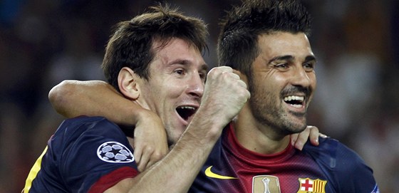 Potomk se brzy dokají Lionel Messi i David Villa.