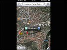 iOS 6 pro iPhone - mapy od Googlu nahradily vlastní.