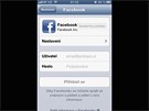 iOS 6 pro iPhone - novinkou je integrace Facebooku.
