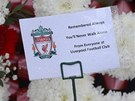 Pieta za 96 liverpoolských fanouk, kteí zahynuli na Hillsborough