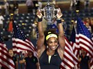 AMERICKÁ KRÁLOVNA. Serena Williamsová potvrté v kariée ovládla US Open.