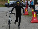 Michal iniala na extrémním triatlonu Norsemen