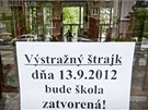 Stávka uitel na Slovensku (13. záí 2012)